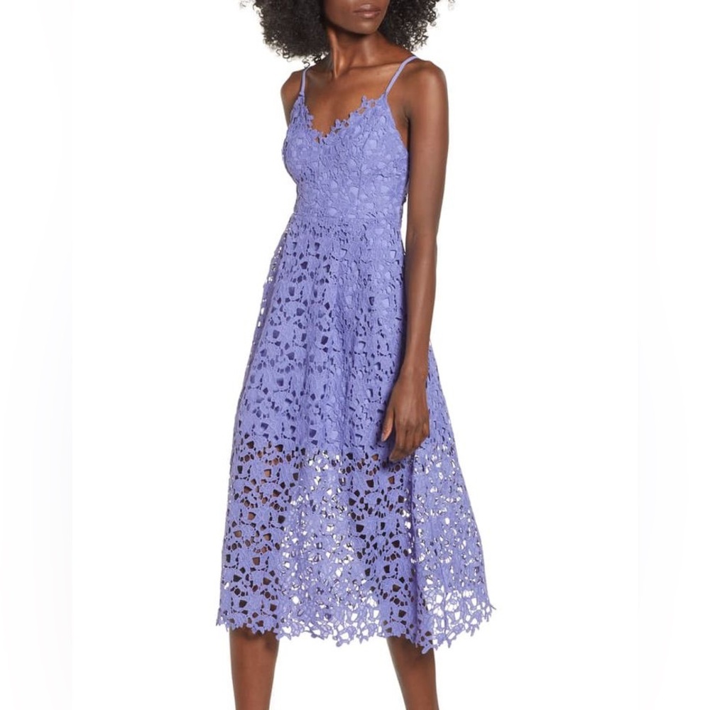 ASTR the Label Lace Midi Dress